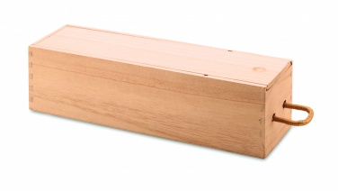 Logo trade promotional product photo of: Wooden wine box